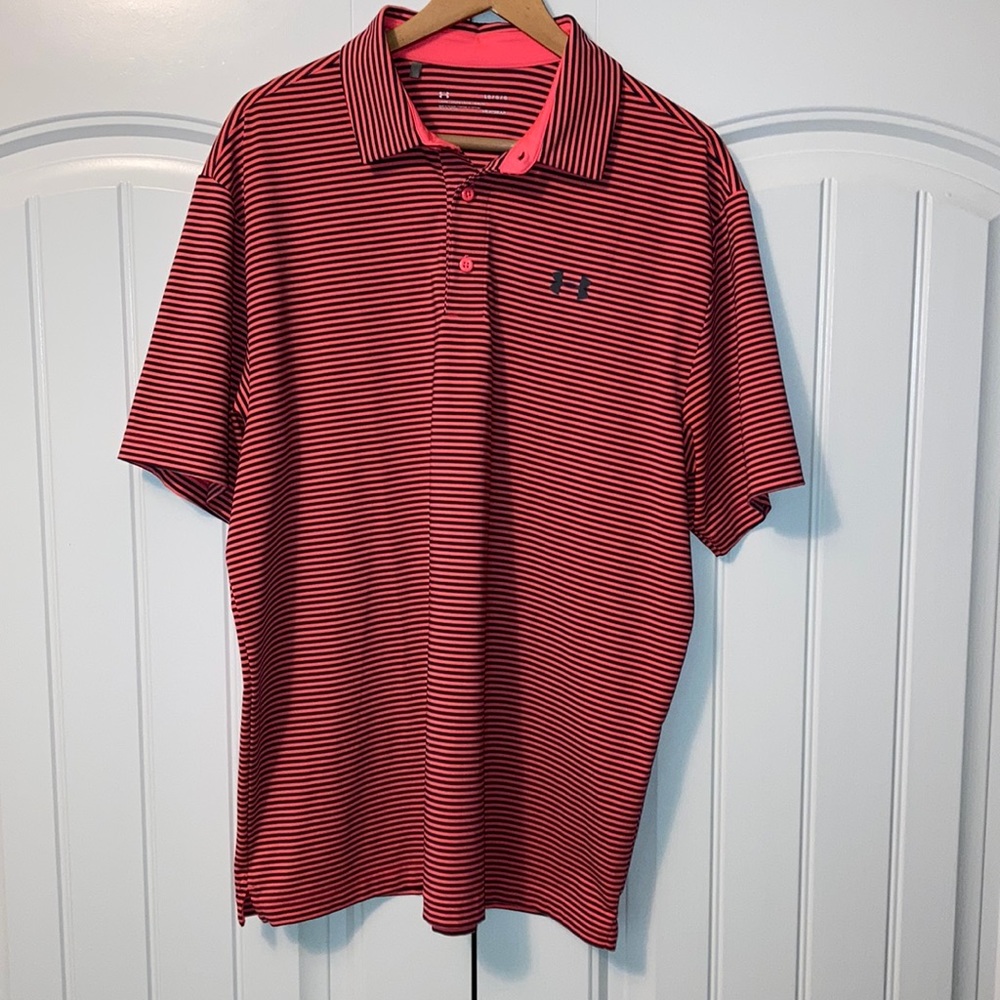 Mens Under Armour Heat Gear Polo